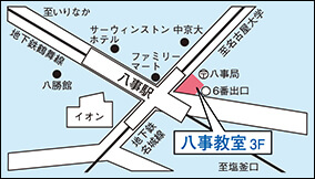 東京個別指導学院八事教室の周辺マップ